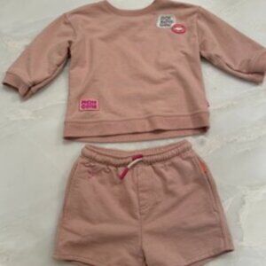 Mon Coeur Sweat Set Girls Size 6
